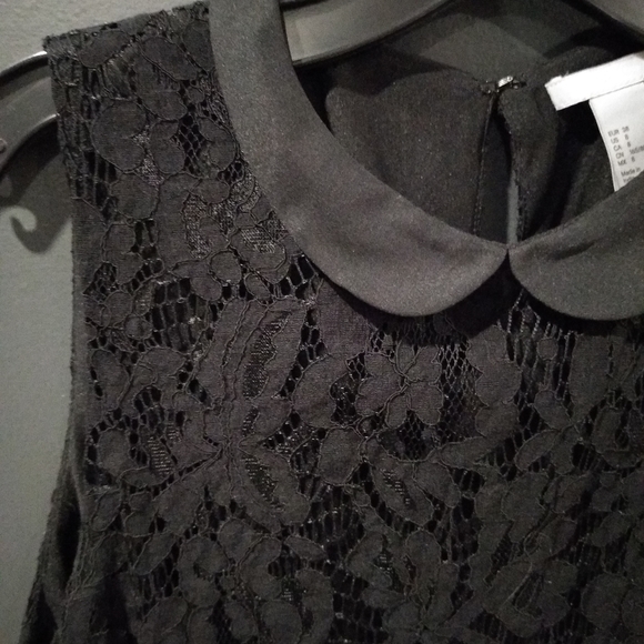 H&M mini black lace dress - Picture 3 of 3
